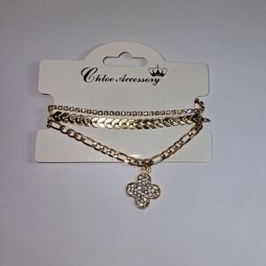 Gold Bracelet Set